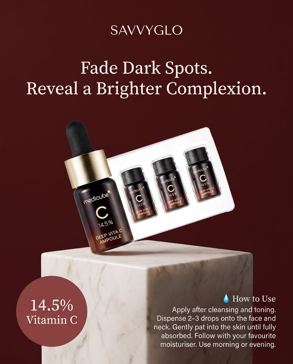 how to use Deep Vita C Ampoule
