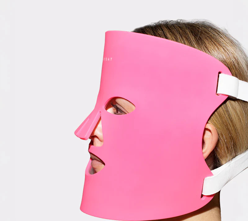 Bright On LED Face Mask example of usage