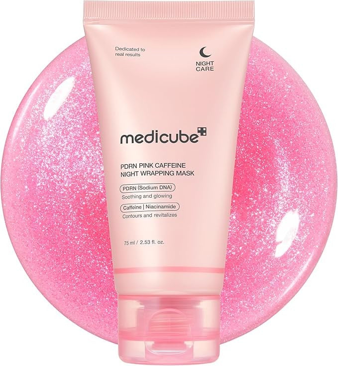 PDRN Pink Caffeine Night Wrapping Mask