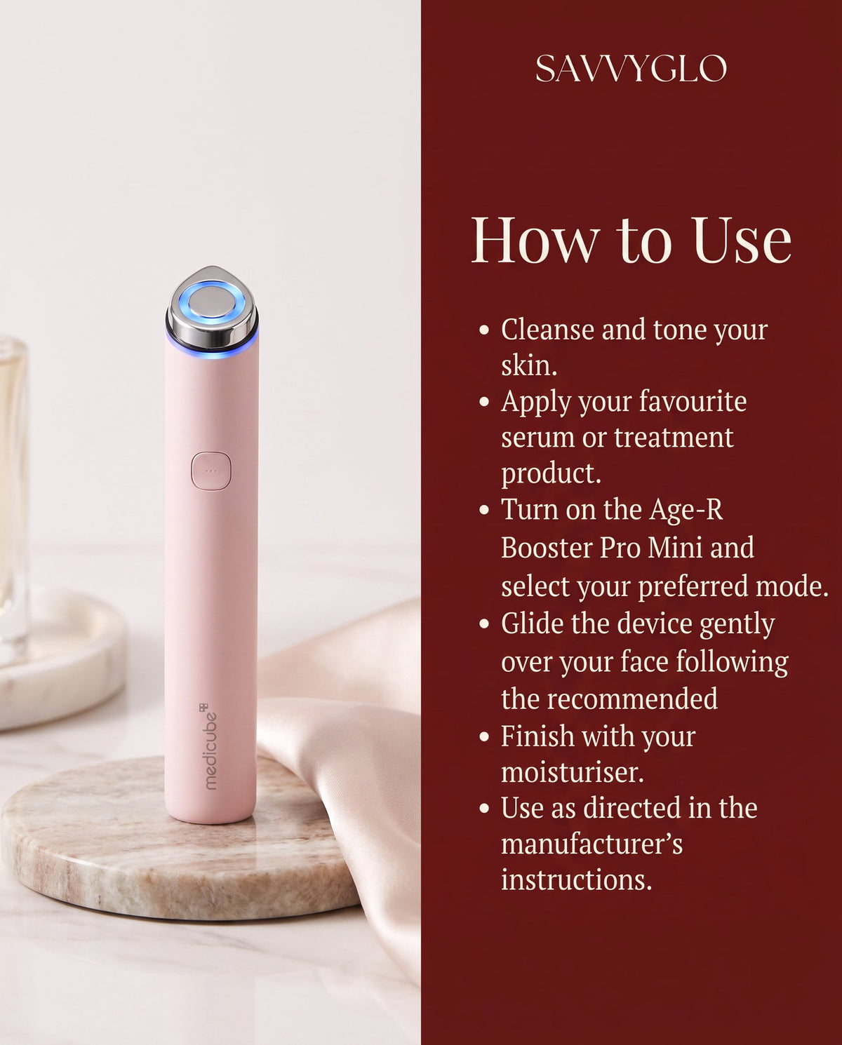 How to use Age-R Booster Pro Mini