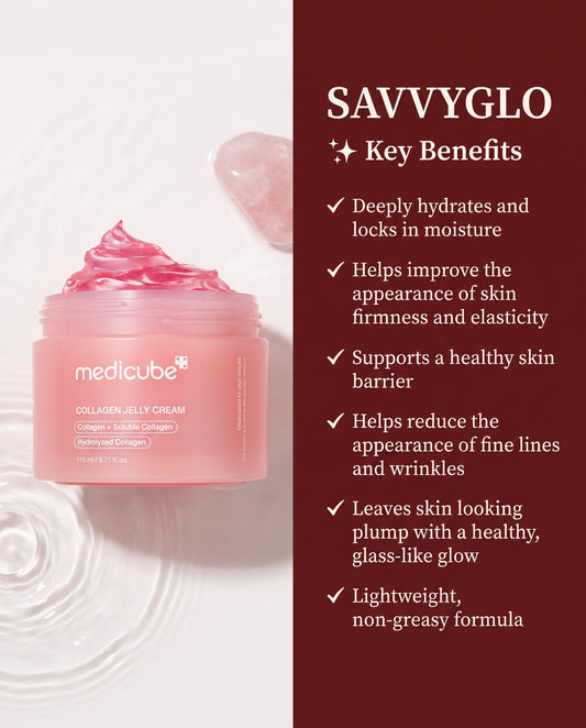 Collagen jelly cream key benefits