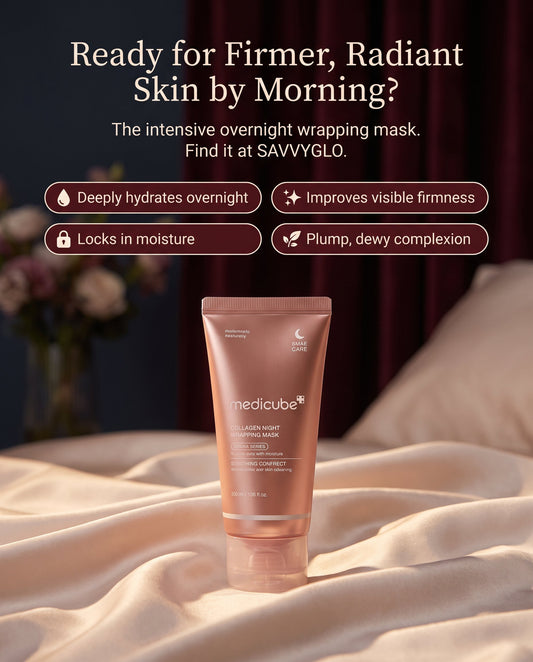 Collagen night wrapping mask key benefits