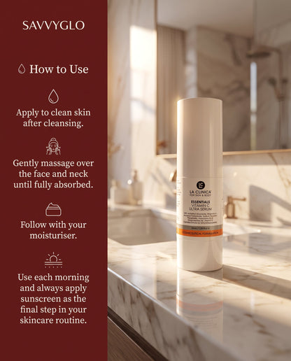 How to use Essentials Vitamin C Ultra Serum