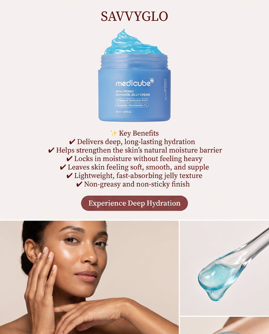 Hyaluronic Ceramide Jelly Cream key benefits