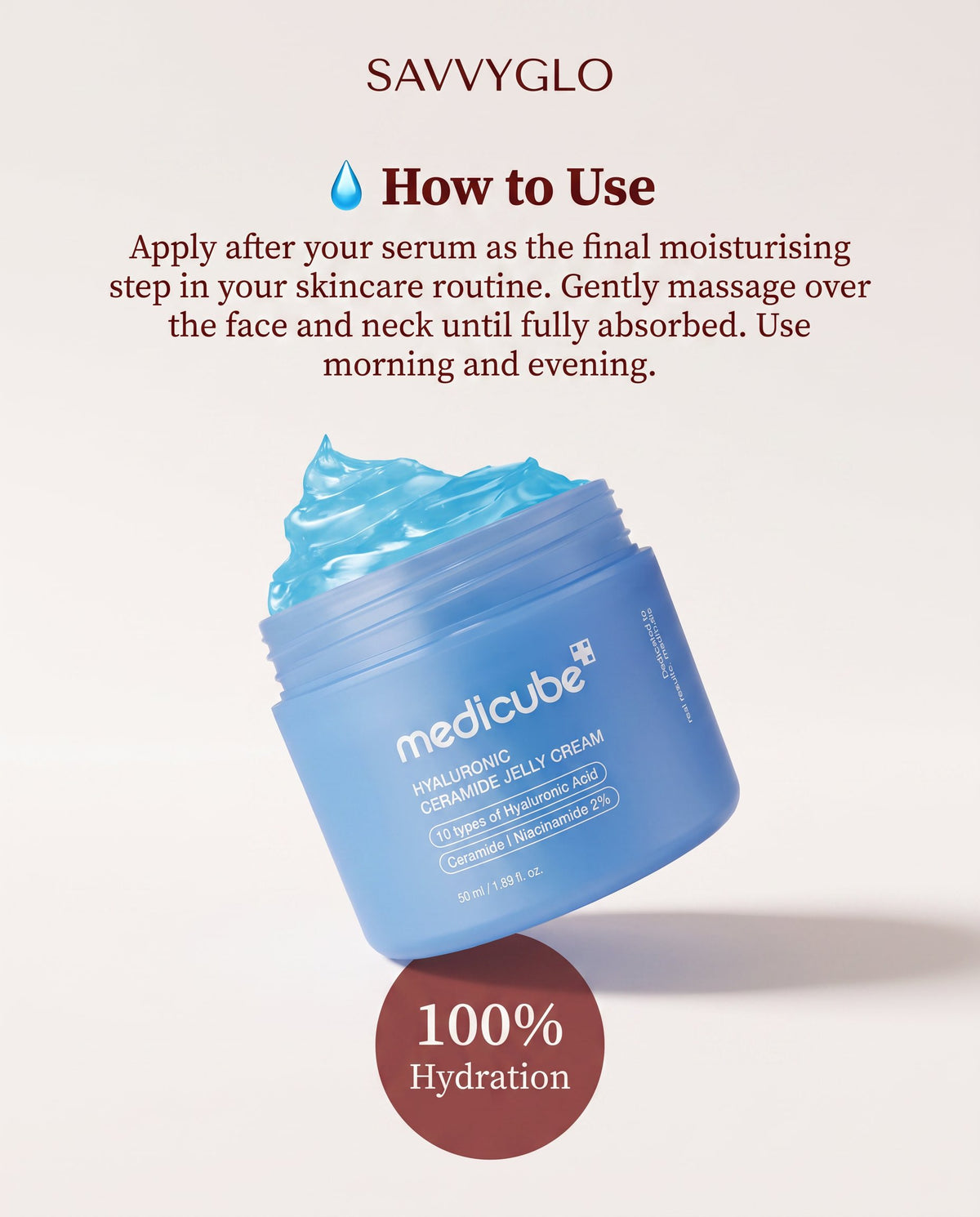 How to use Hyaluronic Ceramide Jelly Cream