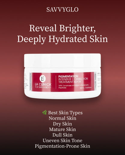 Brightening Treatment Mask skin types