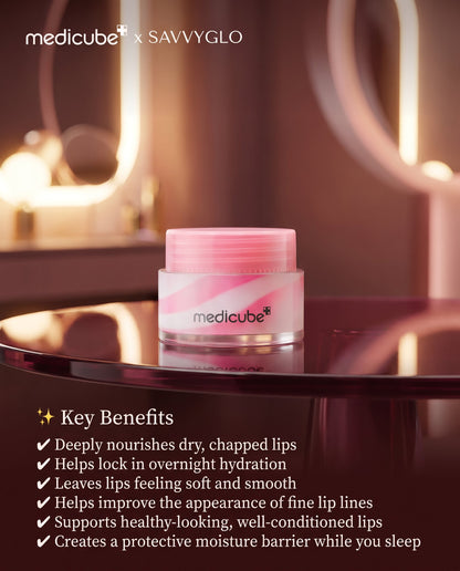 PDRN Lip Sleeping Mask key benefits