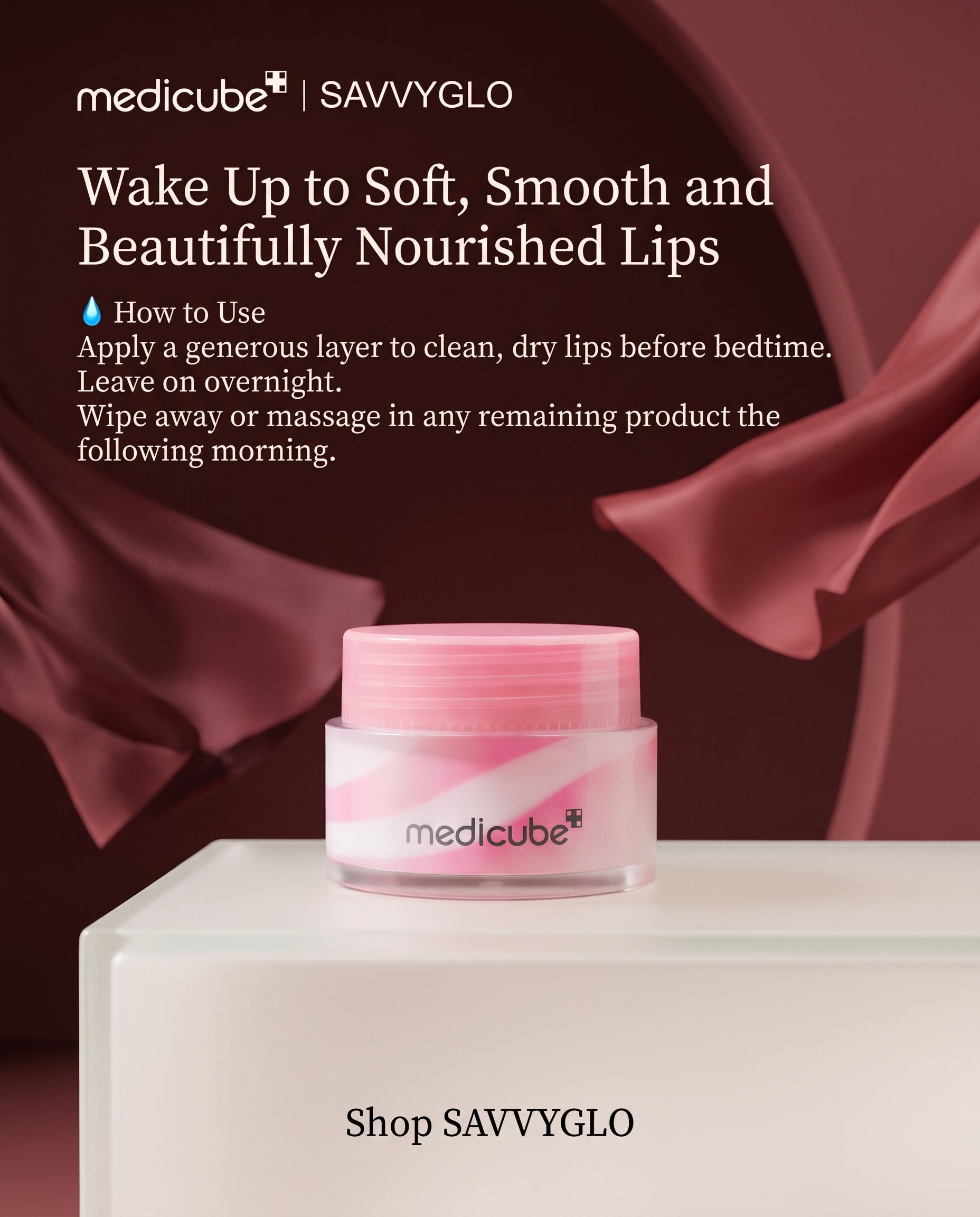 How to use PDRN Lip Sleeping Mask