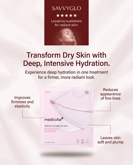 PDRN Pink Collagen Gel Mask key benefits