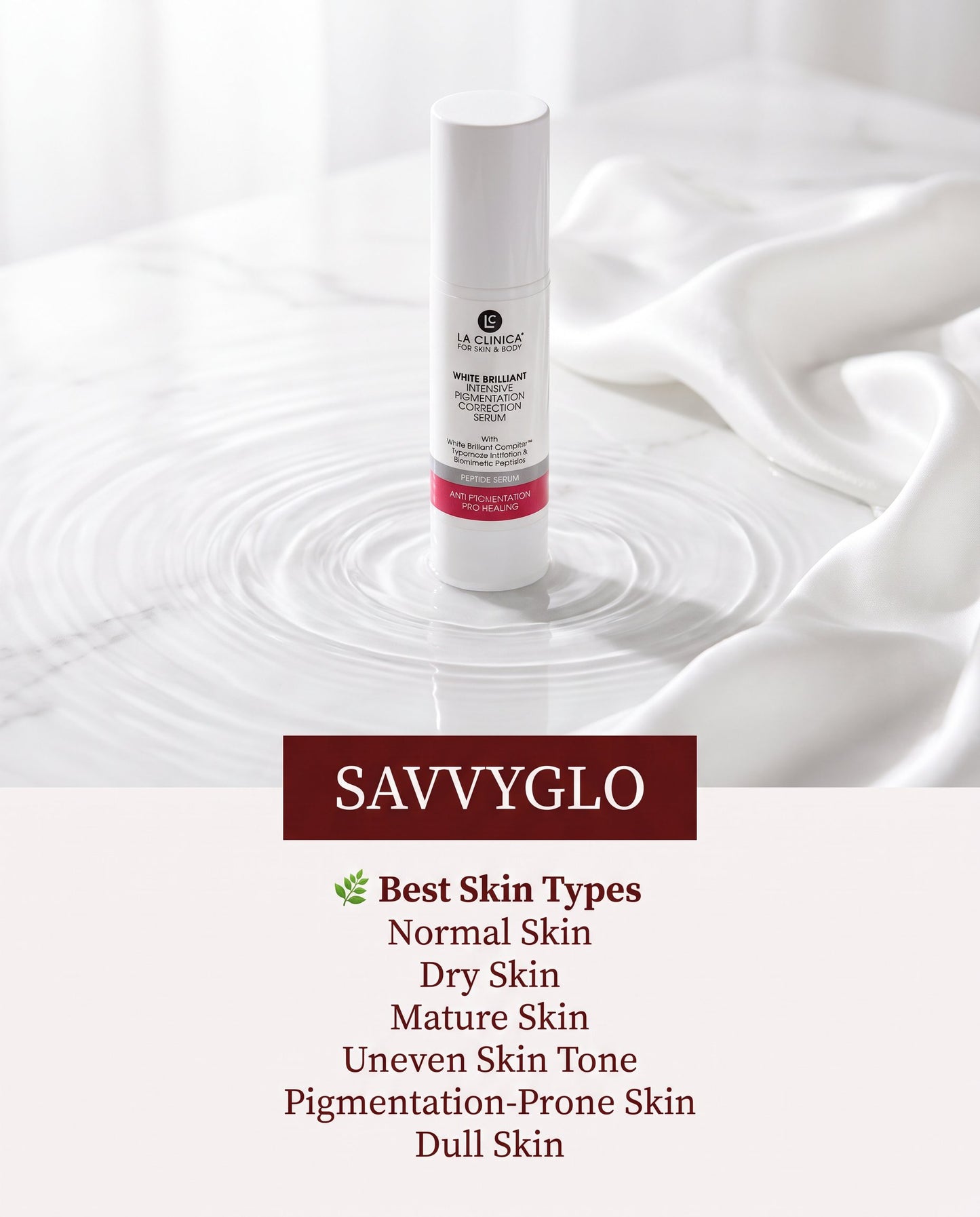 Brightening Moisture Cream skin types