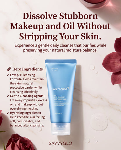 Zero Foam Cleanser ingredients