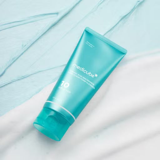 Medicube Azelaic Acid Niacinamide Deep Clean Foam Cleanser facial cleanser — available from SavvyGlo