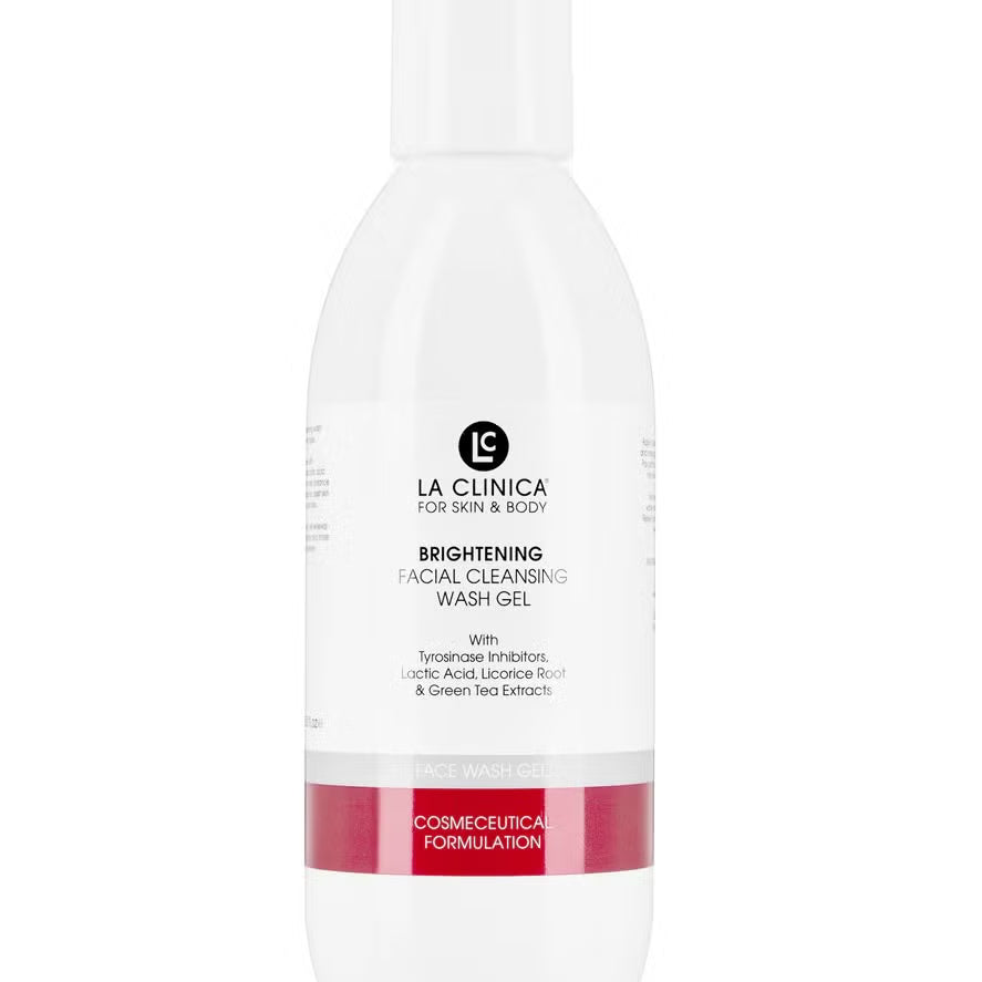 La Clinica Brightening Facial Cleansing Wash Gel facial cleanser — available from SavvyGlo