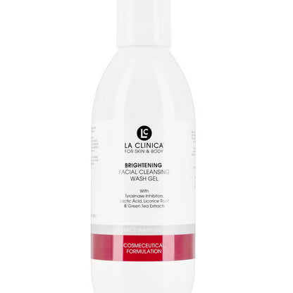 La Clinica Brightening Facial Cleansing Wash Gel facial cleanser — available from SavvyGlo