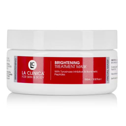 La Clinica Brightening Treatment Mask facial skincare mask — available from SavvyGlo