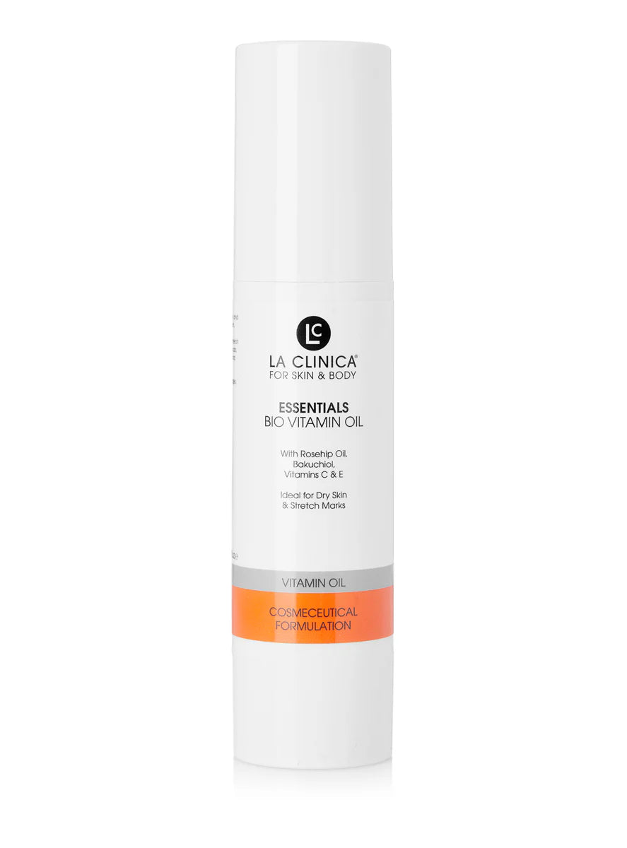 La Clinica Essentials Bio Vitamin Oil 50mL skincare oil — available from SavvyGlo