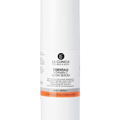 La Clinica Essentials Vitamin C Ultra Serum facial skincare serum — available from SavvyGlo