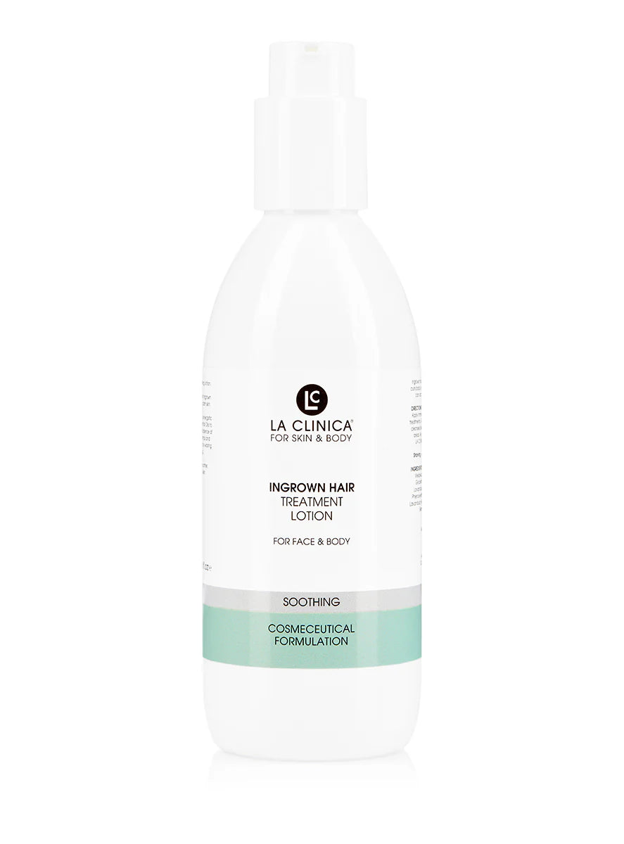 La Clinica Ingrown Hair Treatment Lotion skincare product — available from SavvyGlo