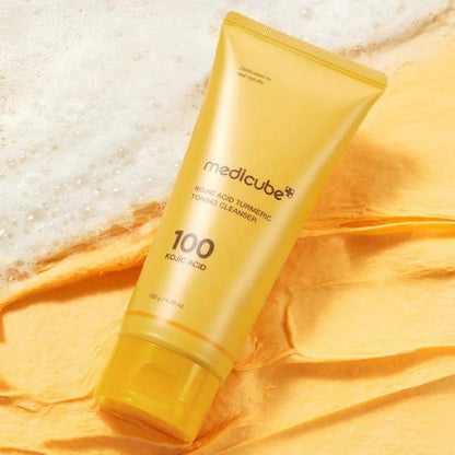 Medicube Kojic Acid Turmeric Toning Cleanser facial cleanser — available from SavvyGlo