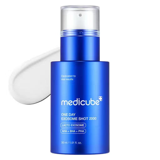 Medicube One Day Exosome Shot Pore Serum 2000 facial skincare serum — available from SavvyGlo
