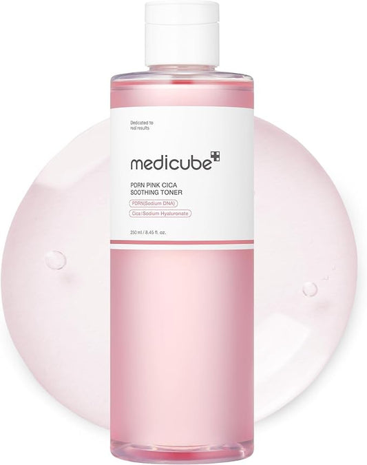 Medicube PDRN Pink Cica Soothing Toner facial skincare toner — available from SavvyGlo