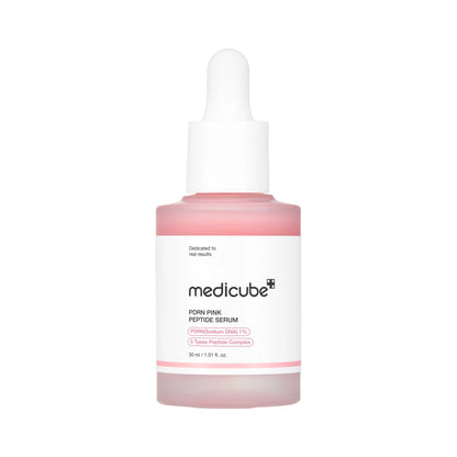 Medicube PDRN Pink Peptide Serum facial skincare avaiable from SavvyGlo