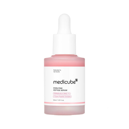 Medicube PDRN Pink Peptide Serum facial skincare avaiable from SavvyGlo