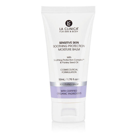 La Clinica Sensitive Skin Moistur Balm skincare product — available from SavvyGlo