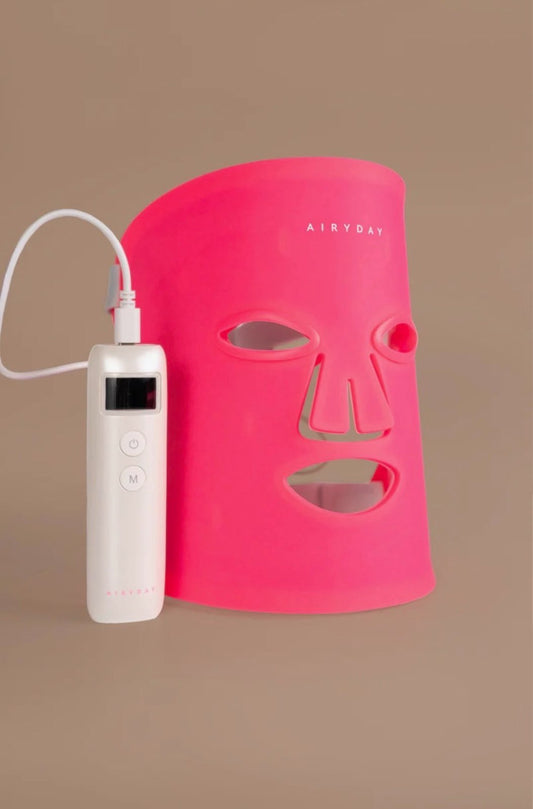 Medicube Bright On LED Face Mask skincare device — available from SavvyGlo