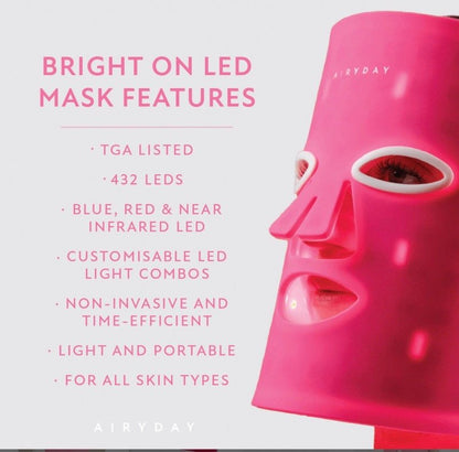Bright On LED Face Mask